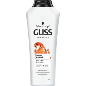 Gliss Kur Total Repair regenerační šampon pro suché a namáhané vlasy 250 ml