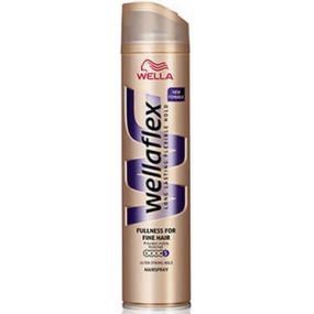 Wella Wellaflex Fullness ultra silné zpevnění lak na vlasy pro jemné vlasy 250 ml