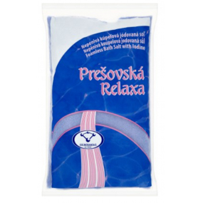 Prešovská Relaxa nepěnivá sůl do koupele 1 kg
