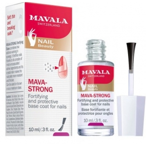 Mavala Mava-Strong 2v1 ochranný a posilující podkladový lak na nehty 10 ml
