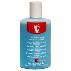 Mavala Nail Polish Remover Blue odlakovač na nehty 100 ml