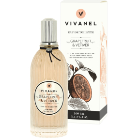 Vivian Gray Vivanel Grapefruit & Vetiver luxusní toaletní voda s esenciálními oleji pro ženy 100 ml