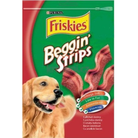 Purina Friskies Beggin Strips Slanina doplňková strava pro dospělé psy 120 g