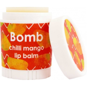 Bomb Cosmetics Chilli a mango - Chilli Mango balzám na rty 4,5 g