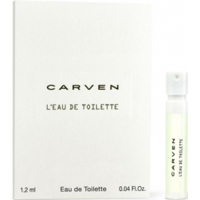 Carven L Eau de Toilette toaletní voda pro ženy 1,2 ml s rozprašovačem, vialka
