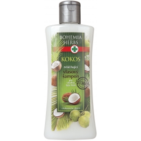 Bohemia Gifts Kokos šampon na vlasy s kokosovým a olivovým olejem 250 ml
