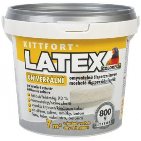 Het Latex Univerzální bílá latexová barva 800 g
