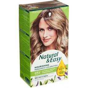 Schwarzkopf Natural & Easy barva na vlasy 533 Intenzivní popelavě plavý
