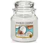 Yankee Candle Coconut Splash - Kokosové osvěžení vonná svíčka Classic střední sklo 411 g