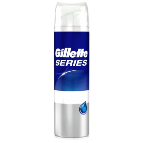 Gillette Series Pure & Sensitive gel na holení pro muže 200 ml