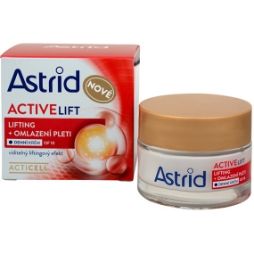 Astrid Active Lift OF10 liftingový omlazující denní krém pro zralou pleť 50 ml