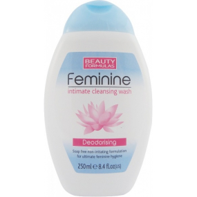 Beauty Formulas Feminine Deodorising sprchový gel pro intimní hygienu 250 ml