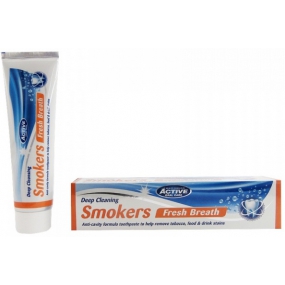 Beauty Formulas Smokers Fresh Breath zubní pasta pro kuřáky jemně odstraní skvrny a zabarvení zubů 100 ml