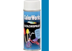 Color Works Colorsprej 918509C středně modrý alkydový lak 400 ml