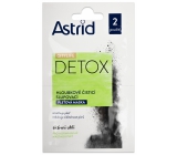 Astrid Citylife Detox hloubkově čisticí slupovací pleťová maska pro normální až mastnou pleť 2 x 8 ml