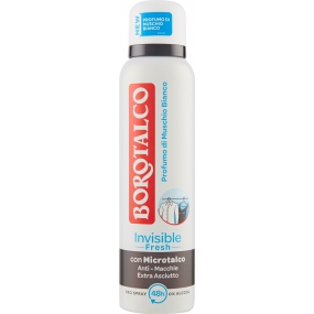 Borotalco Invisible Fresh antiperspirant deodorant sprej unisex 150 ml