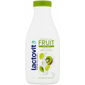 Lactovit Fruit Antiox Pružnost a péče kiwi a hrozny sprchový gel pro normální až suchou pleť 500 ml
