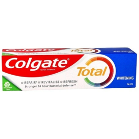 Colgate Total Whitening New zubní pasta pro odstranění skvrn a bělejší zuby 75 ml