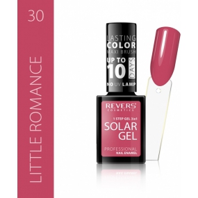 Revers Solar Gel gelový lak na nehty 30 Little Romance 12 ml