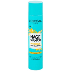 Loreal Paris Magic Citrus Wave suchý šampon pro objem vlasů, který nezanechává bílé stopy 200 ml