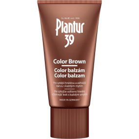 Plantur 39 Color Brown balzám s kofeinovým komplexem pro sytější hnědou barvu vlasů 150 ml