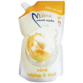Miléne Mléko a med tekuté mýdlo náhradní náplň 500 ml