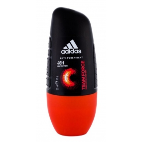 Adidas Team Force kuličkový antiperspirant deodorant roll-on pro muže 50 ml