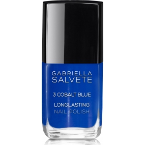 Gabriella Salvete Longlasting Enamel dlouhotrvající lak na nehty s vysokým leskem 03 Cobalt Blue 11 ml