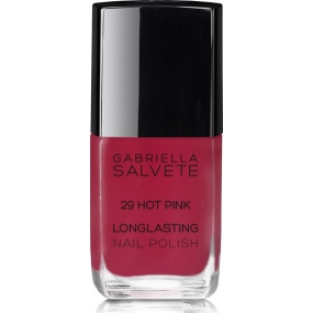 Gabriella Salvete Longlasting Enamel dlouhotrvající lak na nehty s vysokým leskem 29 Hot Pink 11 ml