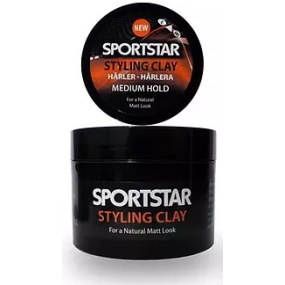 Sportstar Styling Clay modelovací jíl na vlasy, střední fixace 50 ml