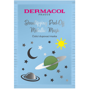 Dermacol Cleansing Peel-Off čisticí slupovací pleťová maska 15 ml