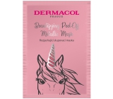 Dermacol Brightening Peel-Off rozjasňující slupovací pleťová maska 15 ml