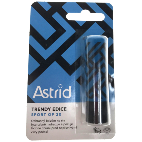 Astrid Trendy Edice Sport OF 20 balzám na rty 4,8 g