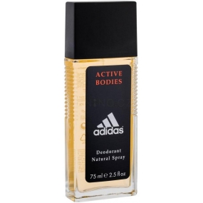 Adidas Active Bodies parfémovaný deodorant sklo pro muže 75 ml
