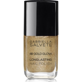 Gabriella Salvete Longlasting Enamel dlouhotrvající lak na nehty s vysokým leskem 48 Gold Glow 11 ml