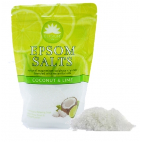 Elysium Spa Kokos a limetka relaxační sůl do koupele s přírodním magnesiem a esenciálními oleji 450 g