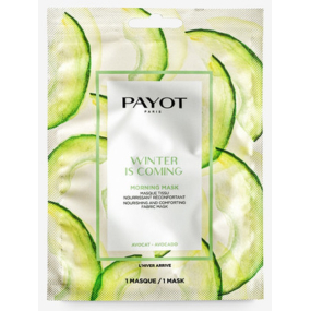 Payot Morning Winter Is Coming Masque Vyživující a zklidňující látková maska 1 kus 19 ml