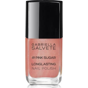 Gabriella Salvete Longlasting Enamel dlouhotrvající lak na nehty s vysokým leskem 41 Pink Sugar 11 ml