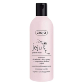 Ziaja Jeju čisticí a hydratační šampon na vlasy s protizánětlivými a antibakteriálními účinky 300 ml