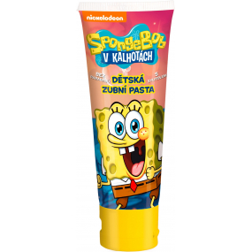 SpongeBob zubní pasta bez parabenů s xylitolem pro děti 75 ml