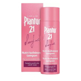 Plantur 21 Nutri-kofein longhair kofeinový šampon pro ženy, které chtějí mít dlouhé vlasy 200 ml
