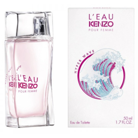 Kenzo L Eau Kenzo Pour Femme Hyper Wave toaletní voda pro ženy 50 ml