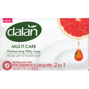 Dalan Multi Care Pink Grapefruit & Caring Milk toaletní mýdlo 90 g