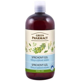 Green Pharmacy Olivy a Rýžové mléko sprchový gel 500 ml