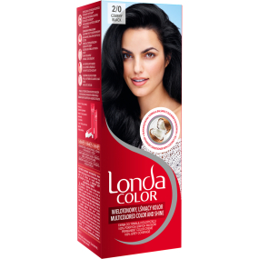 Londa Color barva na vlasy 2/0 Černá