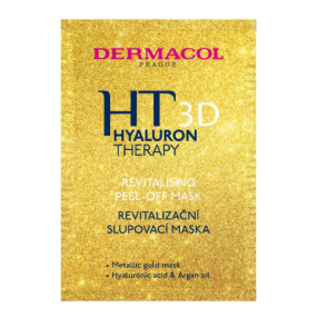 Dermacol Hyaluron Therapy 3D revittalizační slupovací pleťová maska 15 ml