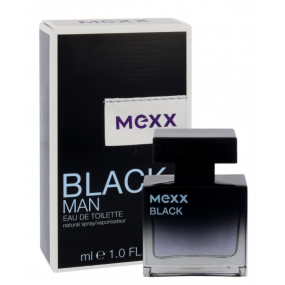 Mexx Black Man toaletní voda pro muže 50 ml