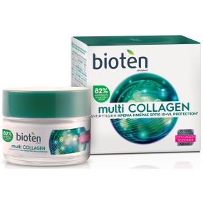 Bioten Multi Collagen SPF10 denní krém proti vráskám 50 ml