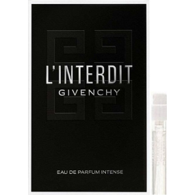 Givenchy L Interdit Eau de Parfum Intense parfémovaná voda pro ženy 1 ml s rozprašovačem, vialka