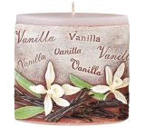Candles Vanilka Vanilla vonná svíčka elipsa 110 x 45 x 110 mm
